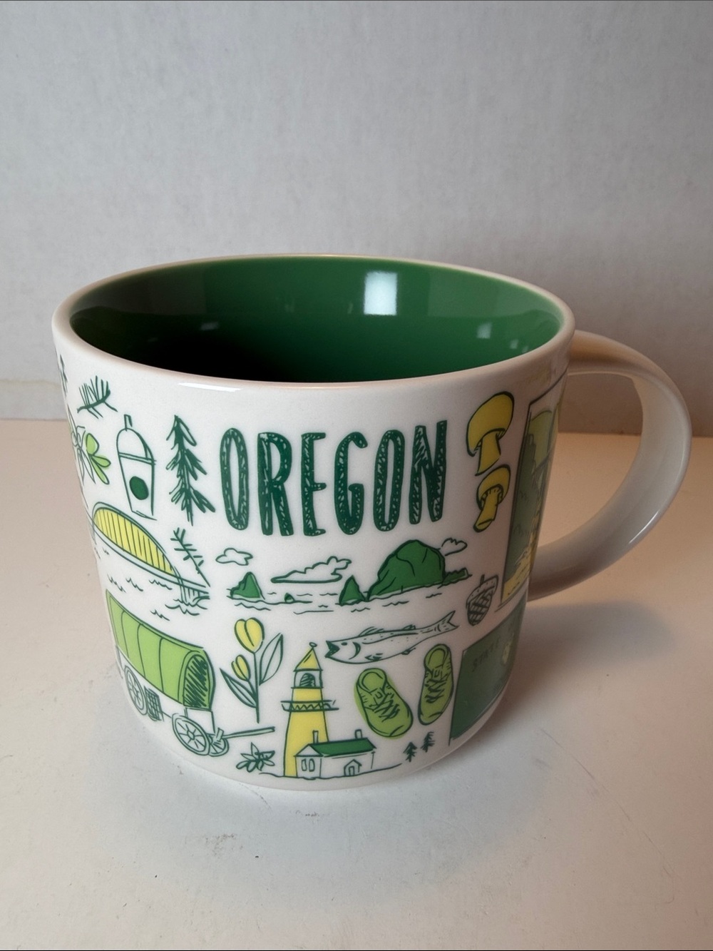 Starbucks Oregon Coffee Mug 14oz Been There Series Across the Globe 2022